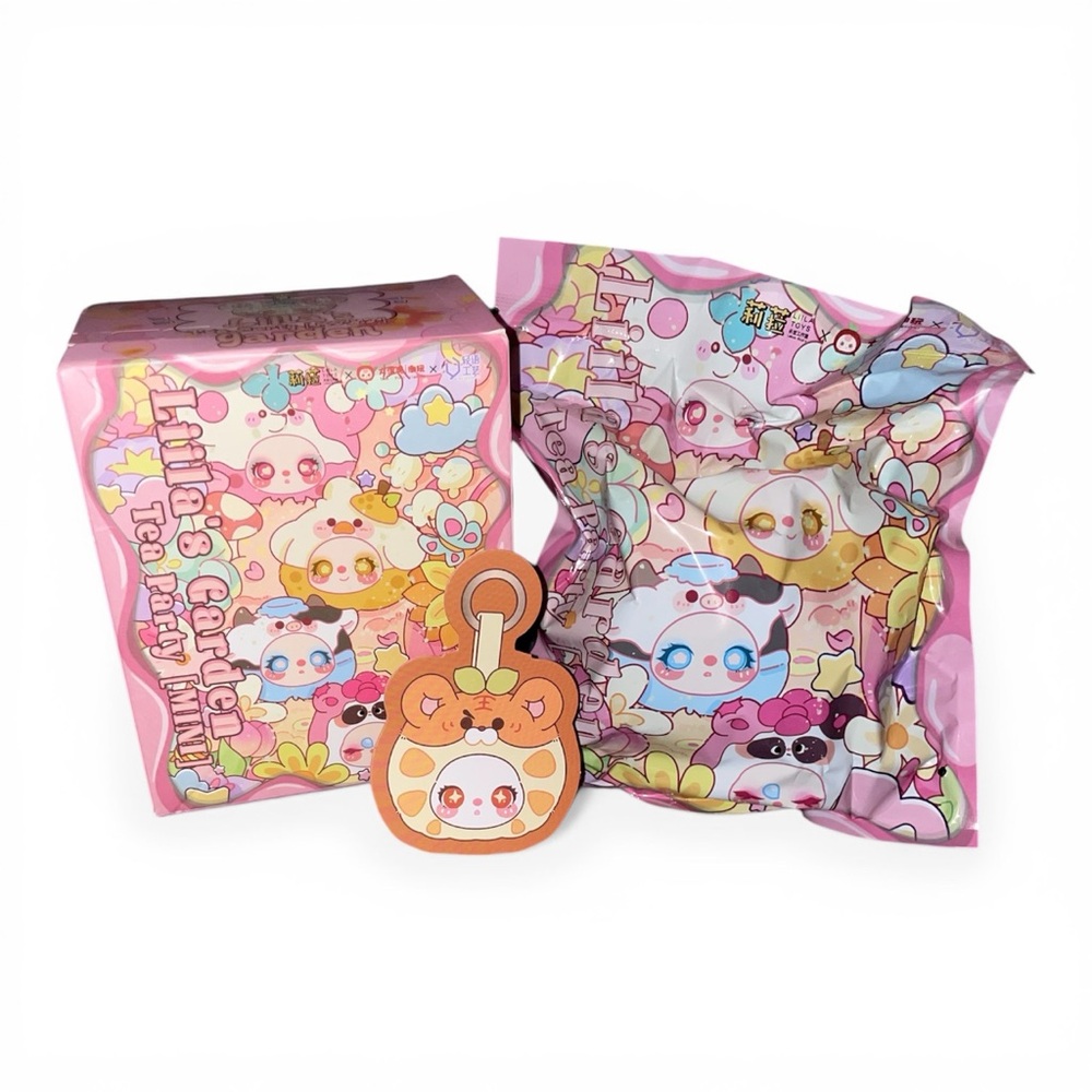 Liila’s Garden Tea Party Mini Plush Blind Box - Orange Tiger